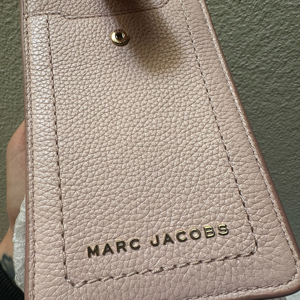 Marc Jacobs Peach Whip Leather Tote